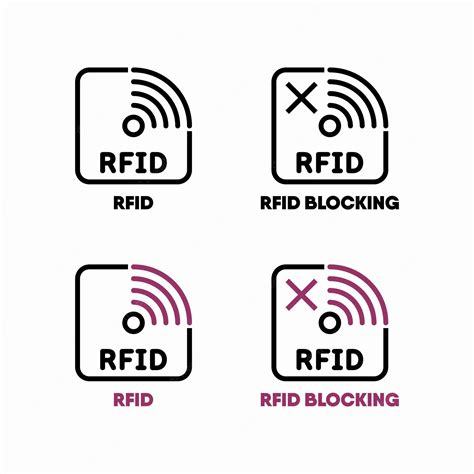 rfid protection logo|rfid card symbol.